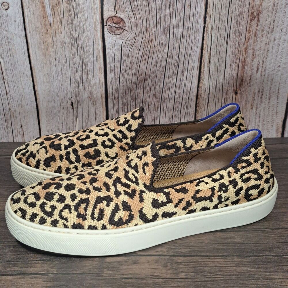 Rothy's The Sneaker Camo Cat Women's Size 8 Slip Ons